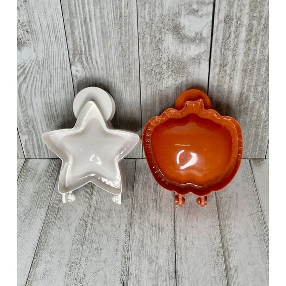 Hand Pie Molds Set of 2 Pumpkin and Star NWOB - Picture 1 of 5